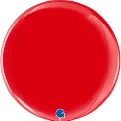 Globe Folieballong Röd