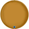 Globe Folieballong Satin Guld