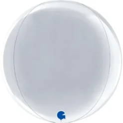 Globe Folieballong Silver