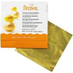 Godispapper Folieark Guld 150-pack