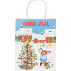 God Jul Presentpåse Pippi Långstrump