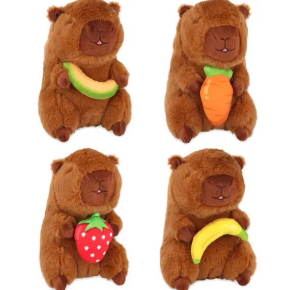 Gosedjur Kapibara med Frukt 17 cm
