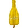 Grattis Champagneflaska Folieballong