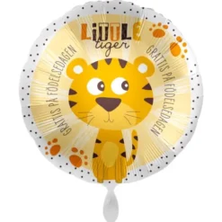 Grattis På Födelsedagen Ballong Little Tiger