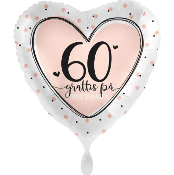 Grattis 60 År Ballong Lovely Birthday