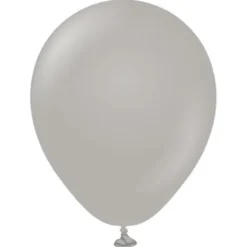 Grå Mini Ballonger (25-pack)