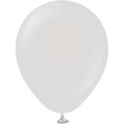 Grå Mini Ballonger Smoke (25-pack)