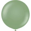 Gröna Gigantiska Latexballonger Eucalyptus 2-pack