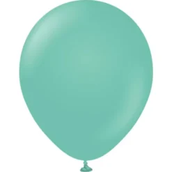 Gröna Latexballonger Sea Green (10-pack)