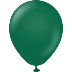 Gröna Miniballonger Dark Green (25-pack)