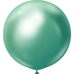 Gröna Stora Chrome Ballonger Green 2-pack (2-pack)