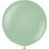 Gröna Stora Latexballonger Vintergrön (2-pack)