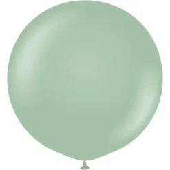Gröna Stora Latexballonger Vintergrön (2-pack)