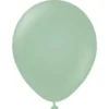 Gröna Stora Standard Latexballonger Winter Green (5-pack)