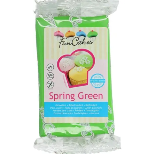 Grön Sockerpasta Spring Green