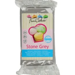 Grå Sockerpasta Stone Grey