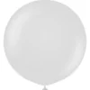 Grå Stora Latexballonger (2-pack)