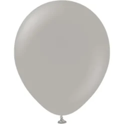 Grå Stora Standard Latexballonger 25-pack (25-pack)