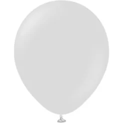 Grå Stora Standard Latexballonger Smoke (5-pack)