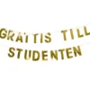 Guld Girlang Grattis Till Studenten