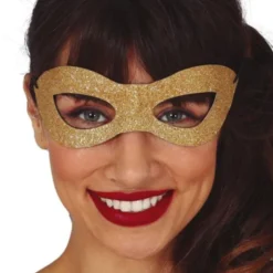 Guld Glitter Ögonmask