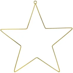 Guld Stjärnor Hängande Dekorationer