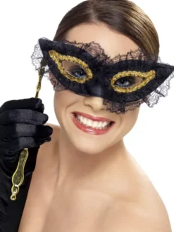 Guld/Svart Ögonmask