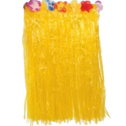 Gul Hawaii Hula Kjol