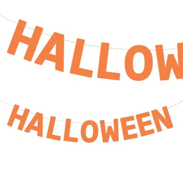 Halloween Girlang Orange
