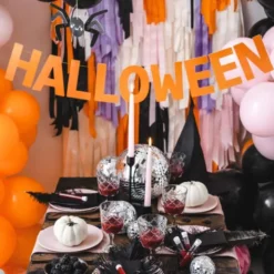 Halloween Girlang Orange