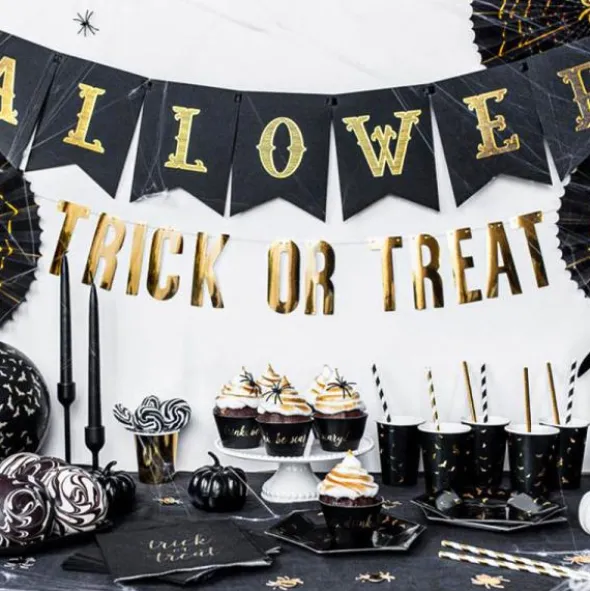 Halloween Girlang Svart