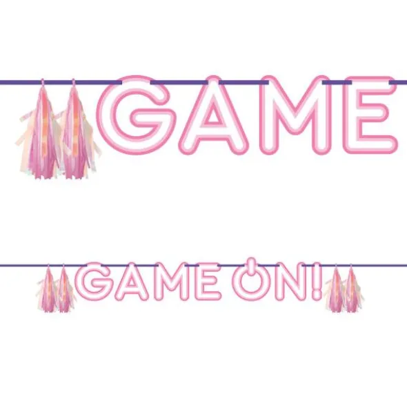 Happy Birthday Banderoll Gamer Party