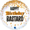 Happy Birthday Bastard Folieballong