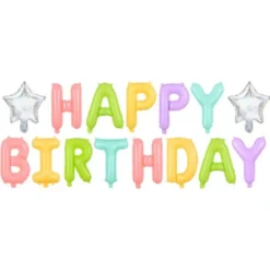 Happy Birthday Bokstavsballonger