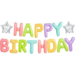Happy Birthday Bokstavsballonger