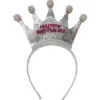 Happy Birthday Diadem med Krona