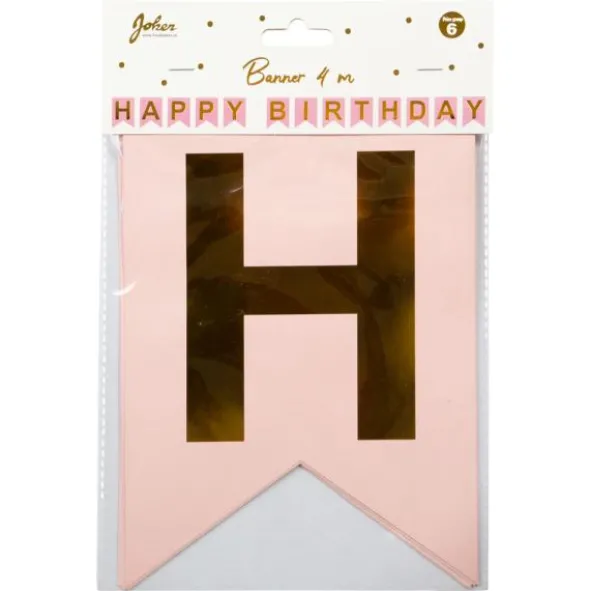Happy Birthday Flaggirlang Rosa