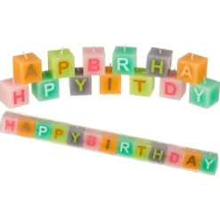 Happy Birthday Fyrkantiga Ljus