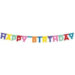 Happy Birthday Girlang Färg Mix