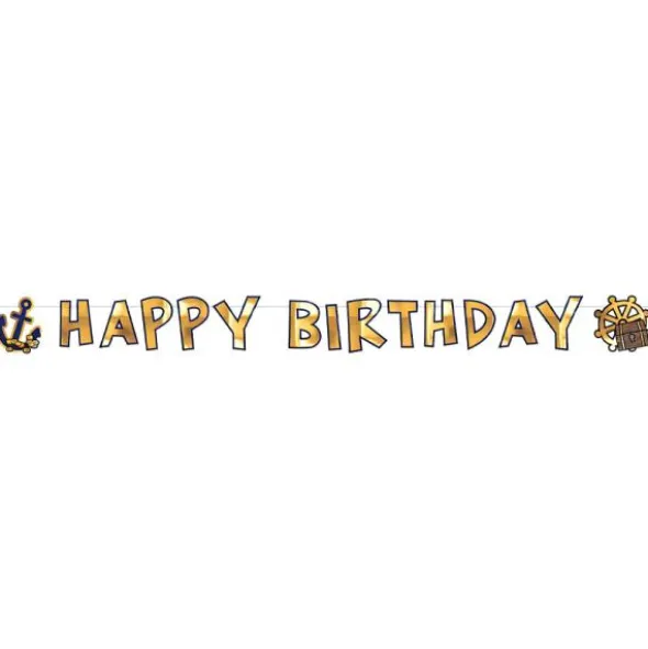 Happy Birthday Girlang Pirates Map