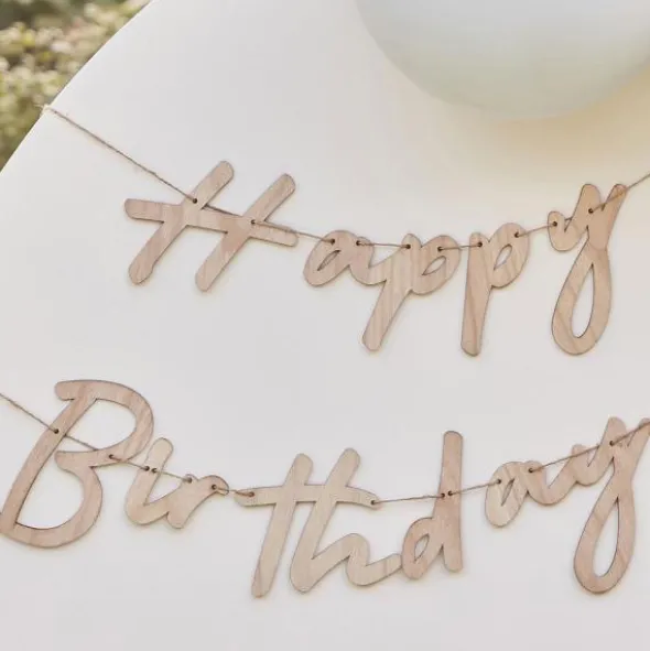 Happy Birthday Girlang Trä