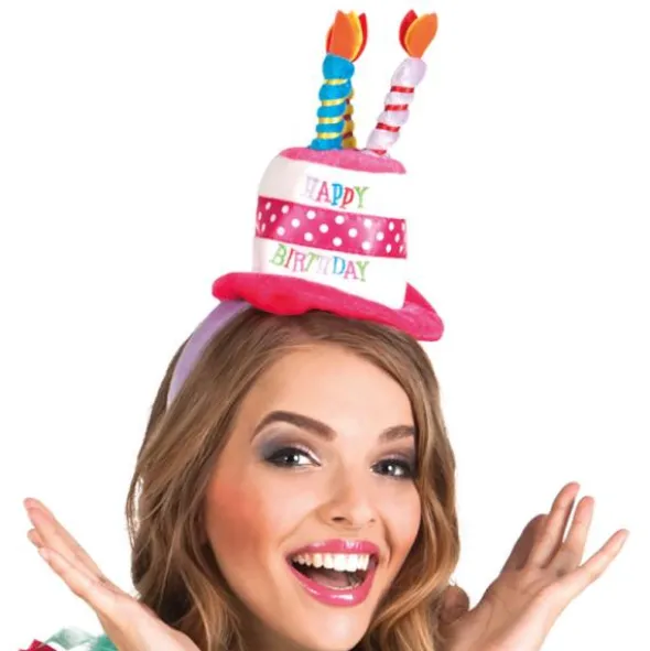 Happy Birthday Hatt på Diadem