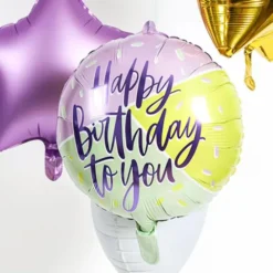 Happy Birthday To You Ballong Färg Mix