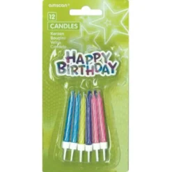 Happy Birthday Tårtljus och Tårtdekoration