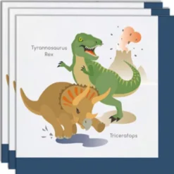 Happy Dinosaur Servetter