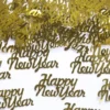 Happy New Year Guld Konfetti