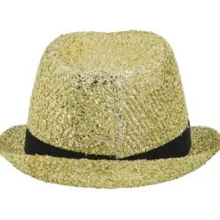 Happy New Year Hatt Guld