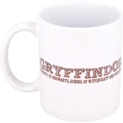 Harry Potter Gryffindor Vit Mugg