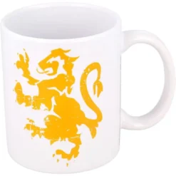 Harry Potter Gryffindor Vit Mugg