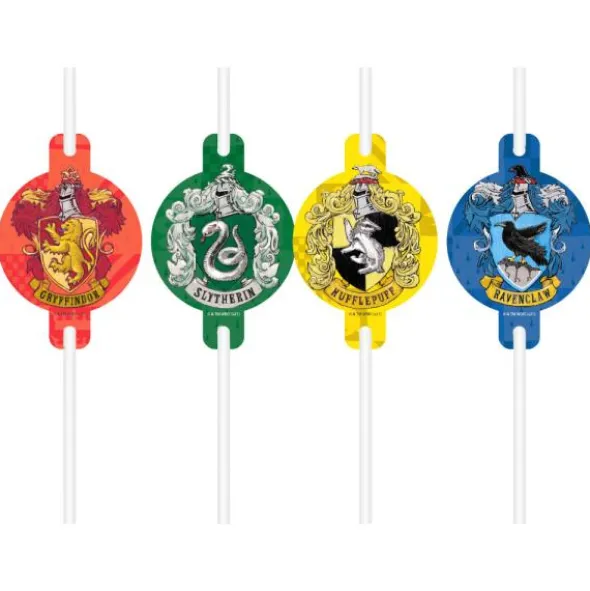 Harry Potter Hogwarts Houses Sugrör